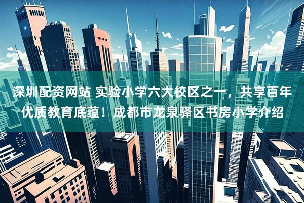 深圳配资网站 实验小学六大校区之一，共享百年优质教育底蕴！成都市龙泉驿区书房小学介绍
